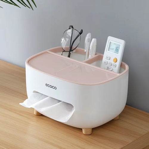 TidyDesk Tissue Box & Phone Stand