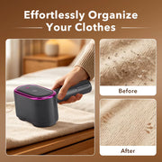 Electric Lint Remover Fabric Shaver Dual Head 5 Speed LED Display Rechargeable Defuzzer for Sweaters Clothes Couch
