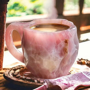 Mineral Crystal Coffee Mugs - Faux Mineral Crystal Resin Coffee Cups - Cross-Border New Arrival