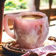 Mineral Crystal Coffee Mugs - Faux Mineral Crystal Resin Coffee Cups - Cross-Border New Arrival