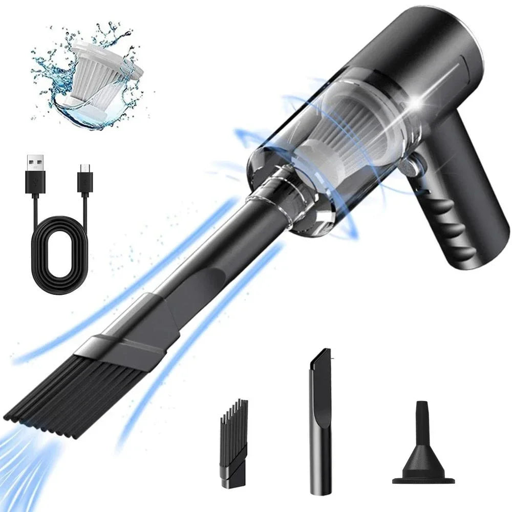 Small Vacuum. Heavy-Duty Suction.